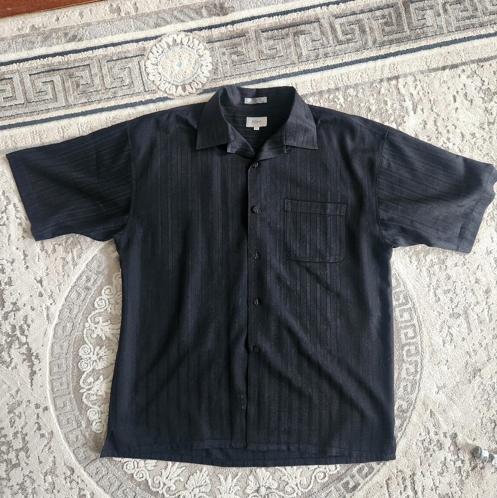 vtg mens button-up shirt